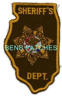 ILLINOIS,A,MOULTRIE COUNTY SHERIFF 2 STATE SHAPED_wm